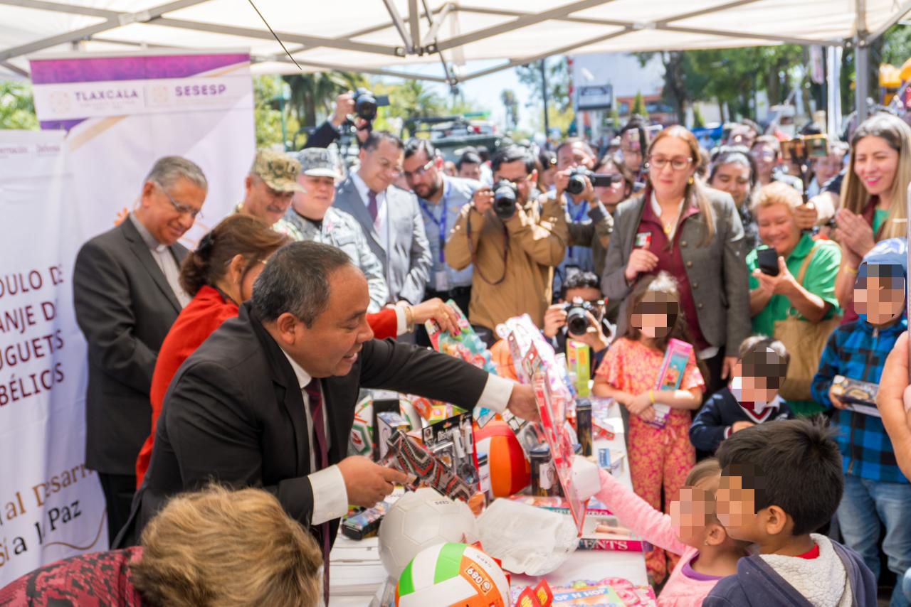 Apizaco es sede de la estrategia nacional ‘Sí al Desarme, Sí a la Paz’ en Tlaxcala